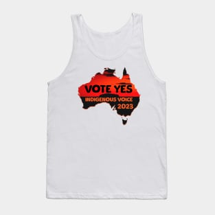 Vote YES to Indigenous Voice to Parliament Australia Tank Top